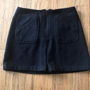 Gap wool mini skirt